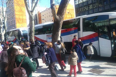 Autobuses para excursiones escolares