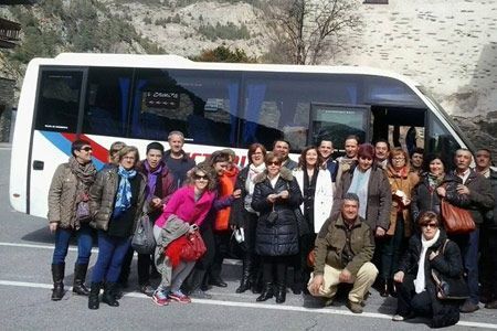 Alquiler de autobuses para grupos